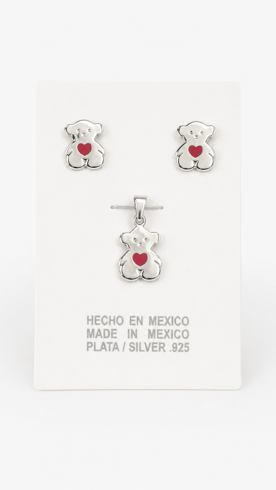 juego de arete dije tous 300 1 PLT00010